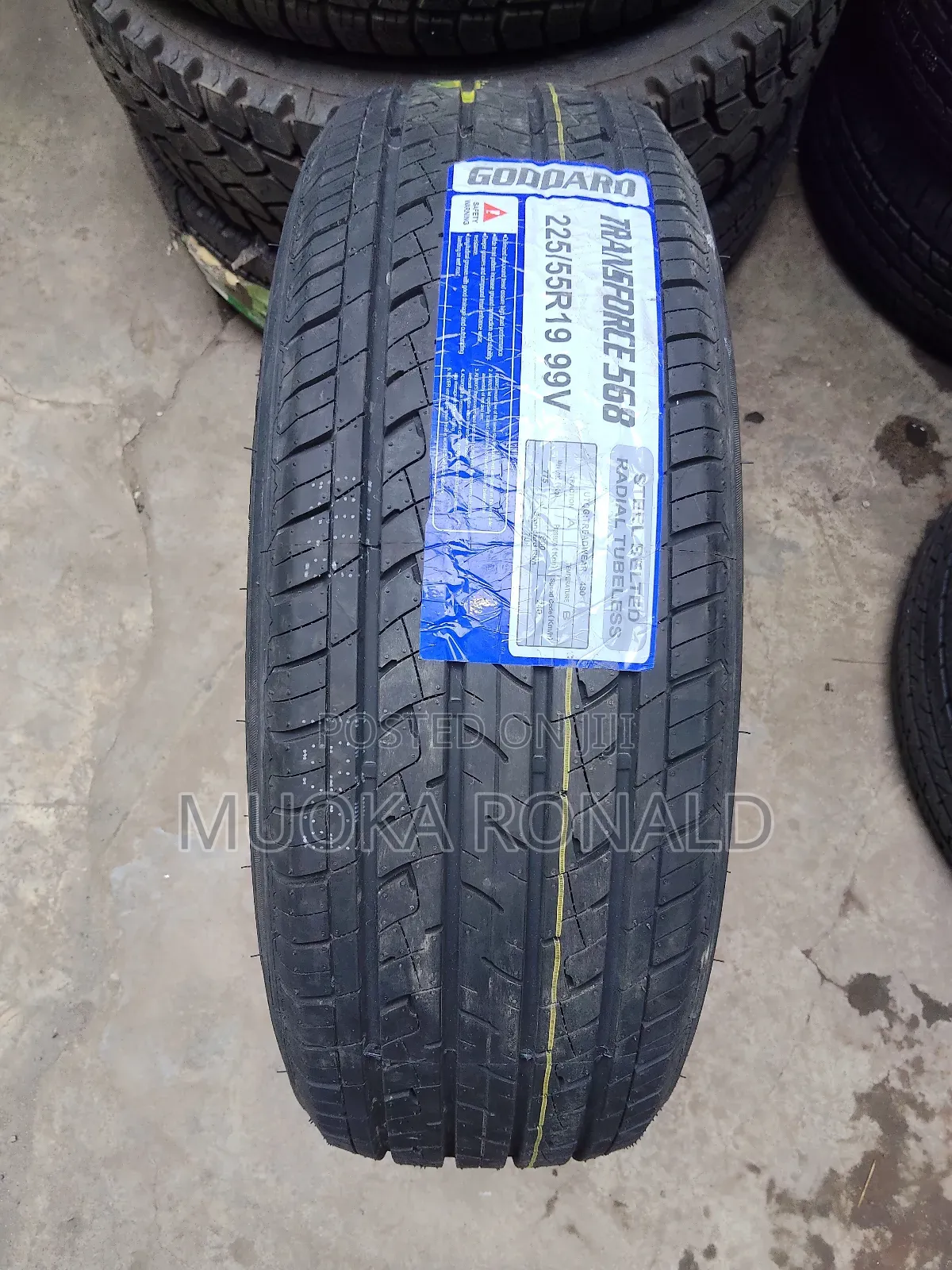 225/55r19 Goodard Tyre