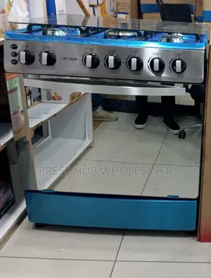 Unitech 5-Burner Freestanding Gas Stove.