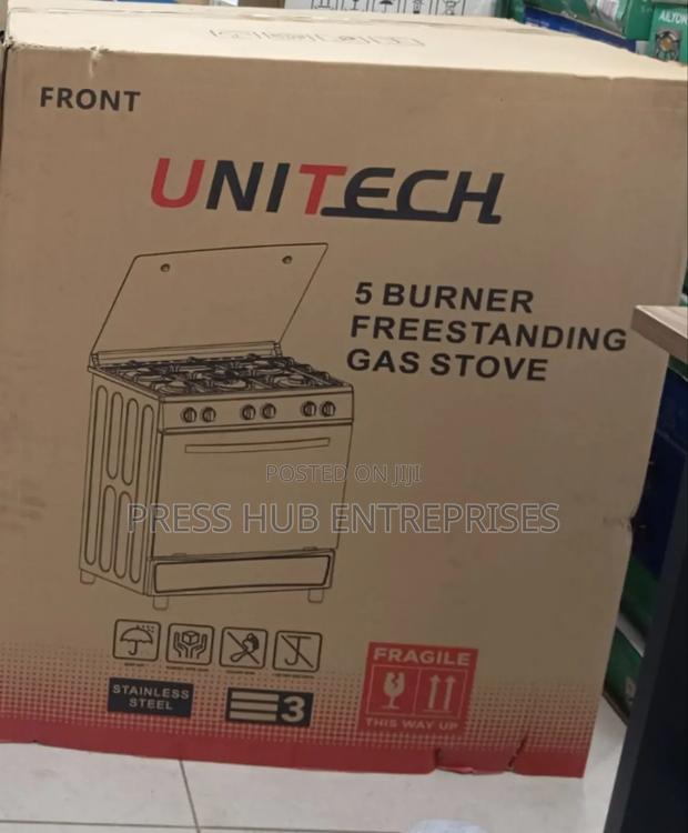 Unitech 5-Burner Freestanding Gas Stove**