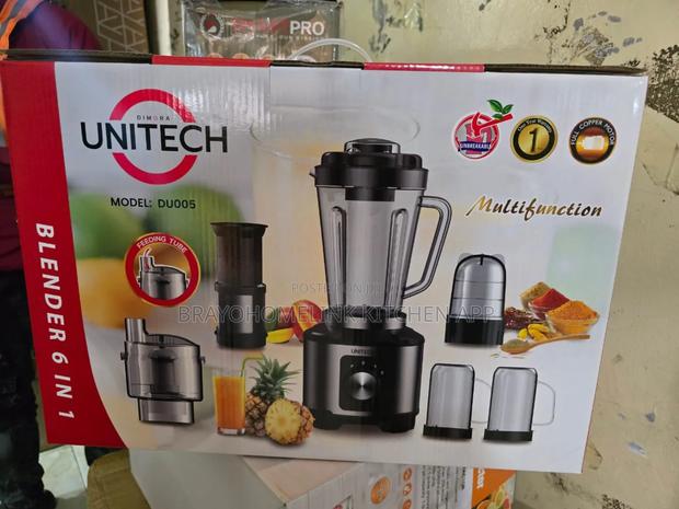Unitech 6 in 1 Food Processor Blender - main view
