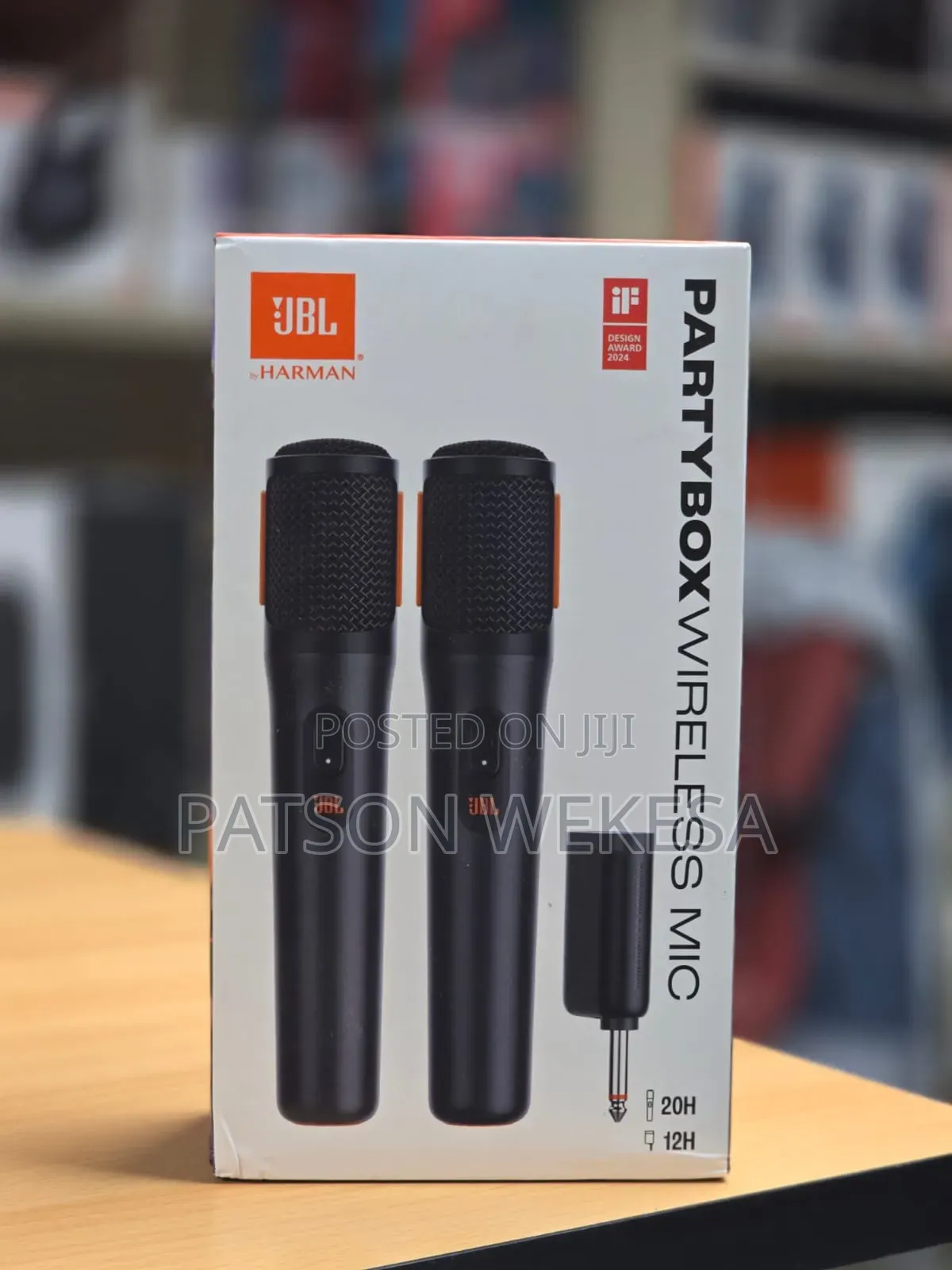 JBL Partybox Wireless Microphone Rechargeable