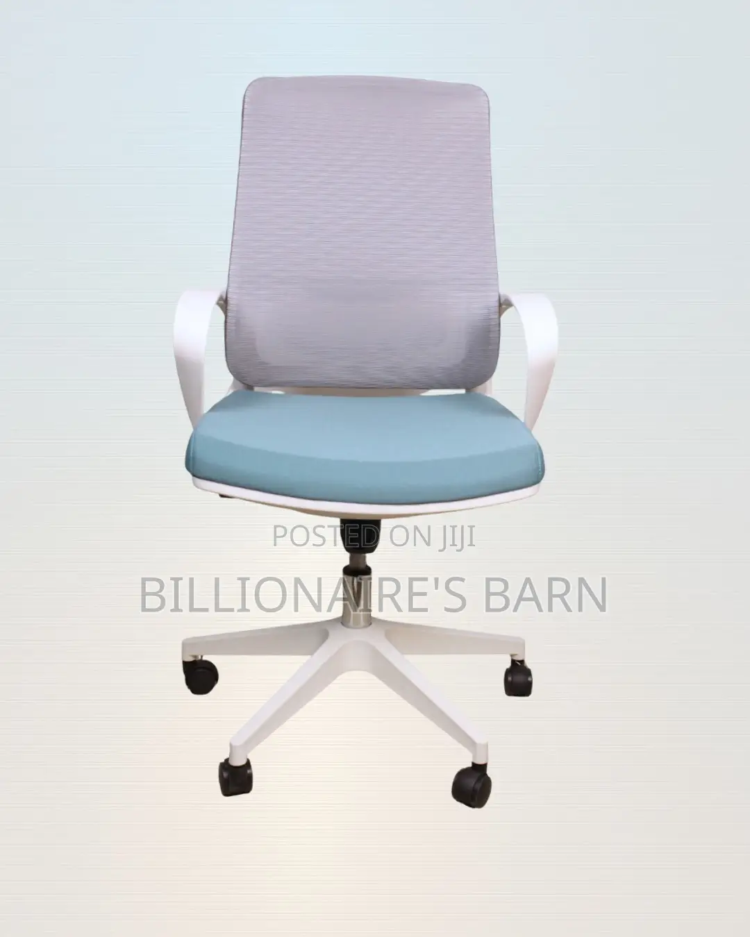 White Ergonomic Office Chair for Work | Neat Look, Lower-Back Support