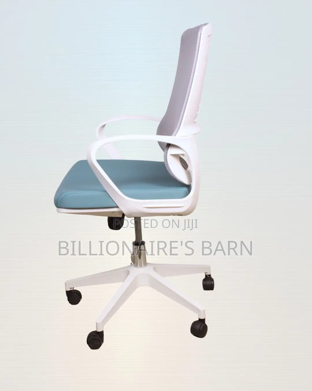 White Ergonomic Office Chair for Work | Neat Look, Lower-Back Support