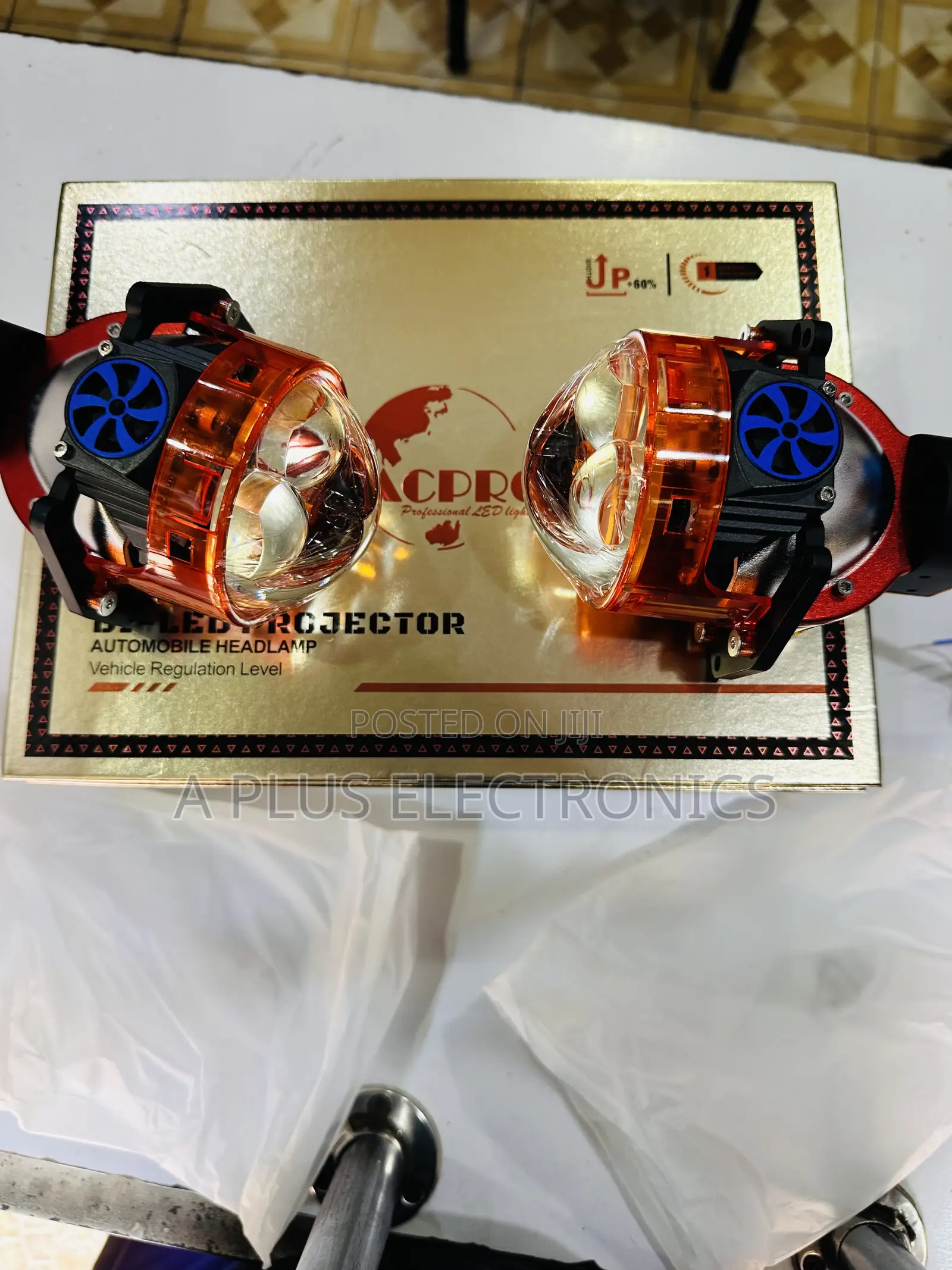 P160 Led Bi Projector Headlights – Crystal Clear Vision Upgrade