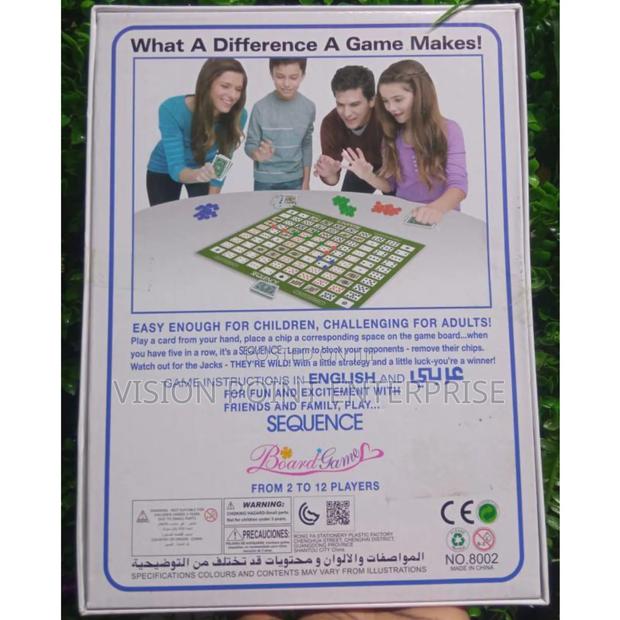 Sequence Board Game - main view