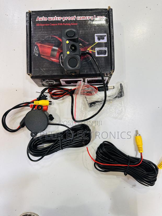 Reverse Camera With Parking Sensor – Clear Night Vision Sound Alert - thumbnail 2