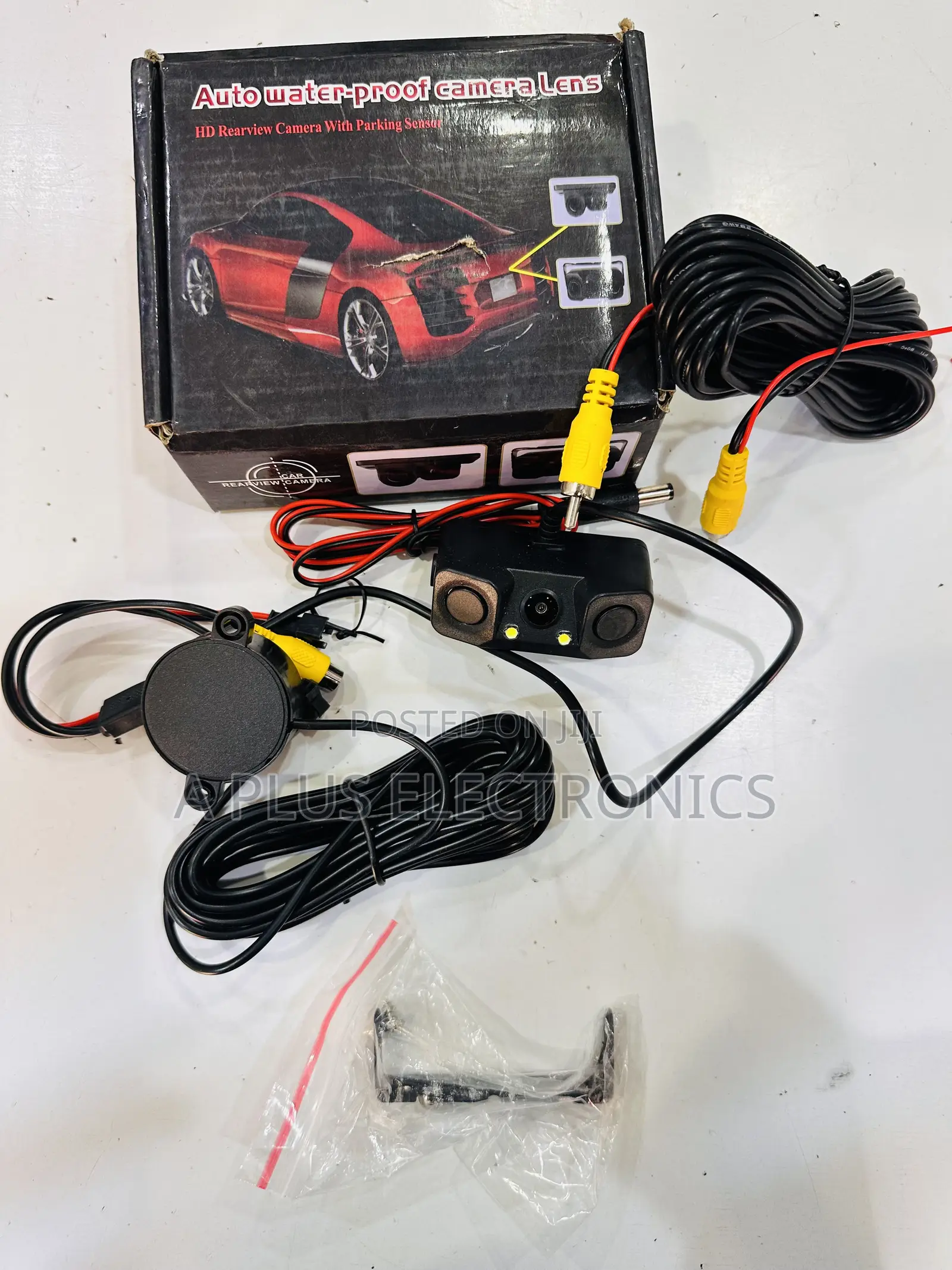 Reverse Camera With Parking Sensor – Universal for All Car Models