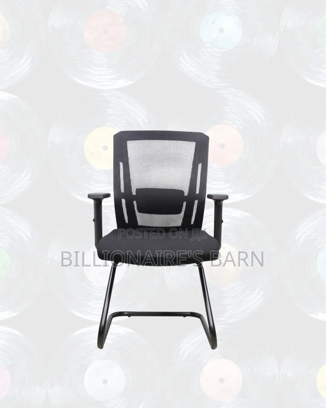 Visitor Office Chair With Stable Base —Supportive Backrest
