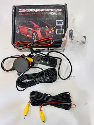 Reverse Camera With Parking Sensor – Waterproof Durable Design