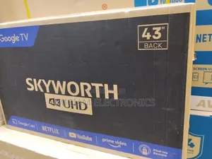 Skyworth 43" Uhd Google Frameless Tv