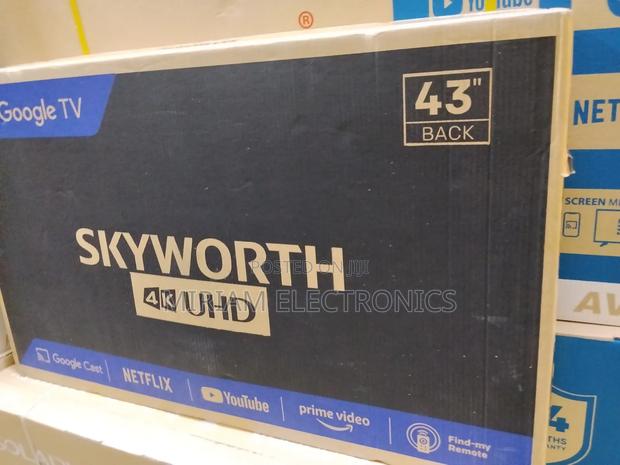 Skyworth 43" Uhd Google Frameless Tv - thumbnail 2