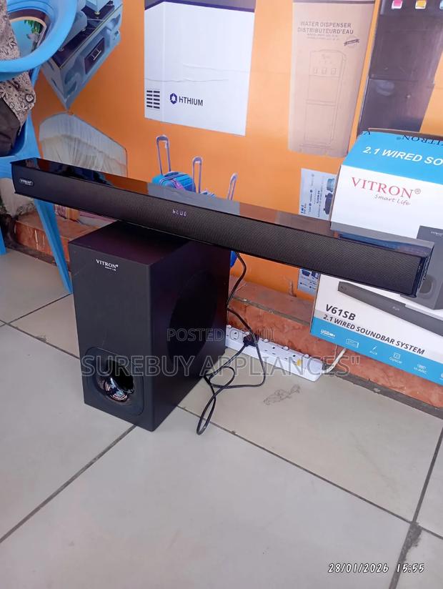 V61sb Powerful Bluetooth Soundbar With Deep Bass - main view