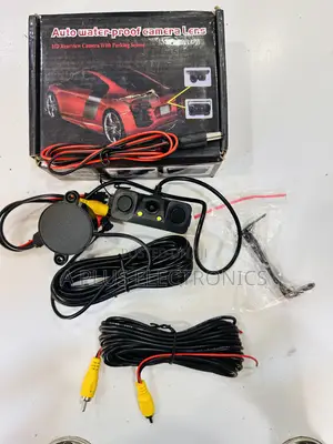 Reverse Camera With Parking Sensor – Ideal for Suvs, Saloons Buses