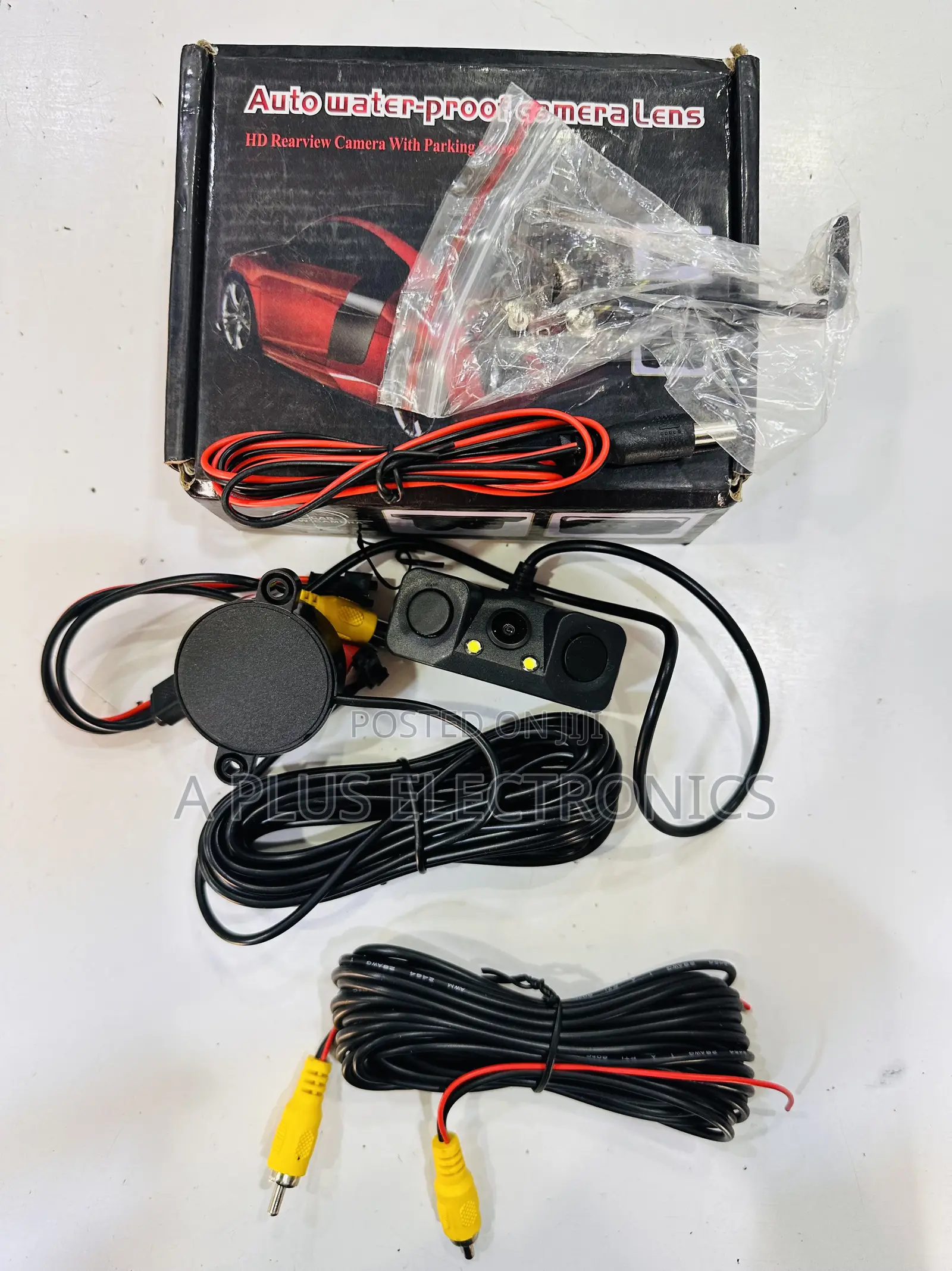 Reverse Camera With Parking Sensor – Ideal for Suvs, Saloons Buses