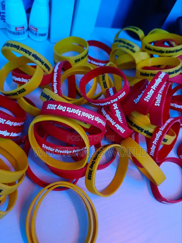 Branded Silicone Wristbands - main view