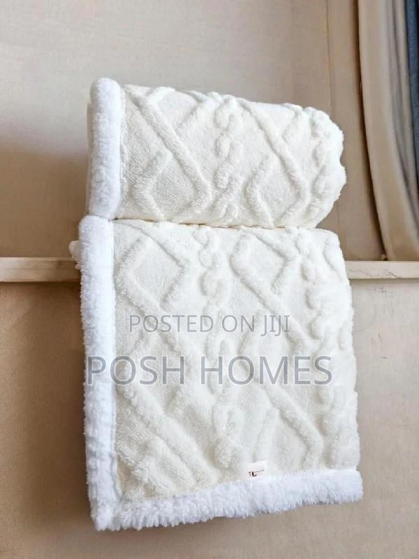 White Sherpa Bedding