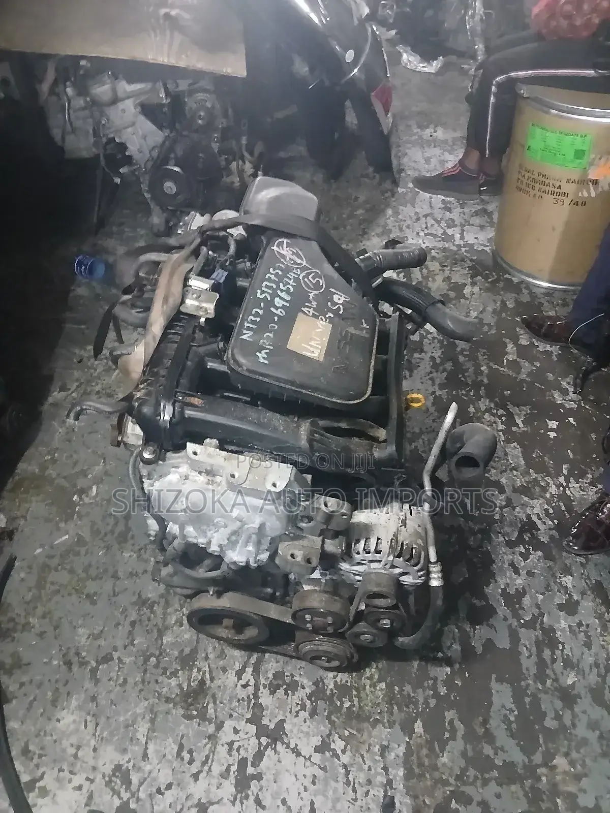 Nissan Mr20 2.0l Engine Complete – X-Trail T32 (4wd)