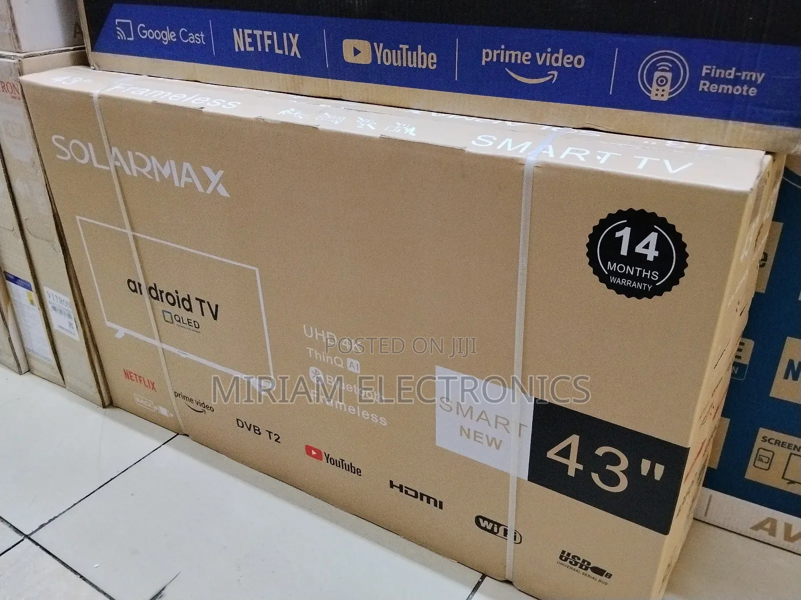 Solarmax 43 Inch Smart Android Tv