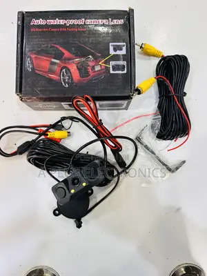 Reverse Camera With Parking Sensor – Professional Car Safety Upgrade