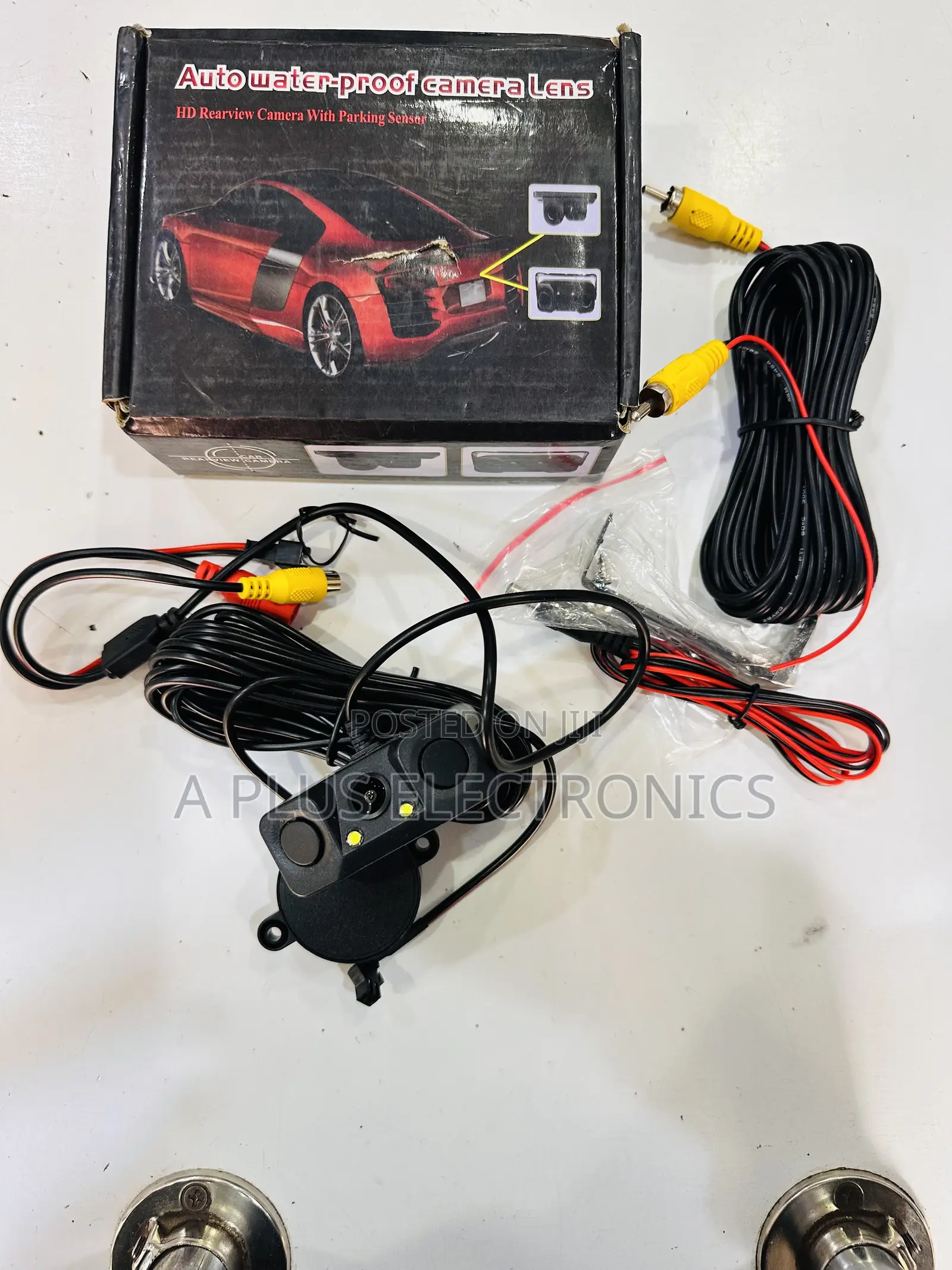 Reverse Camera With Parking Sensor – Professional Car Safety Upgrade