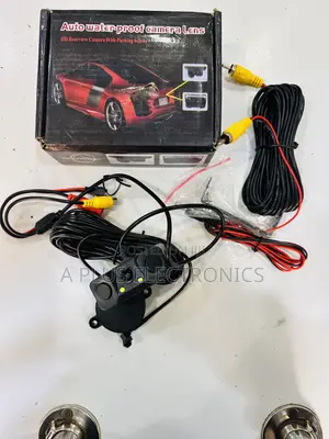 Reverse Camera With Parking Sensor – Professional Car Safety Upgrade
