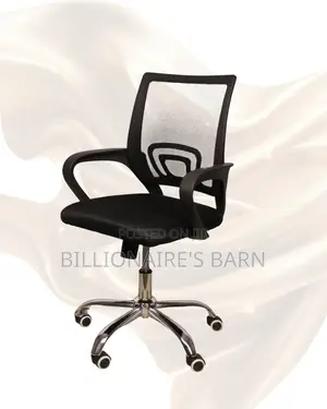 Ergonomic Office Chair for Work — Neat Look, Breathable Mesh Airflow