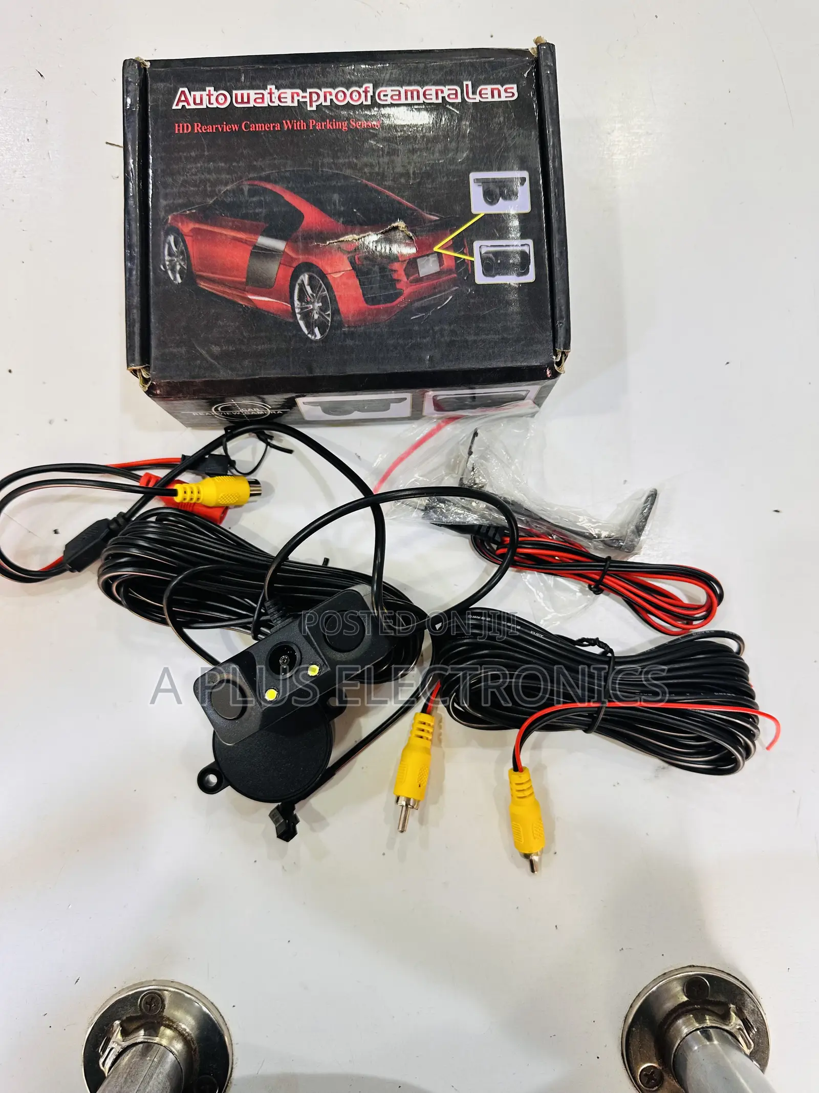 Reverse Camera With Parking Sensor – Professional Car Safety Upgrade