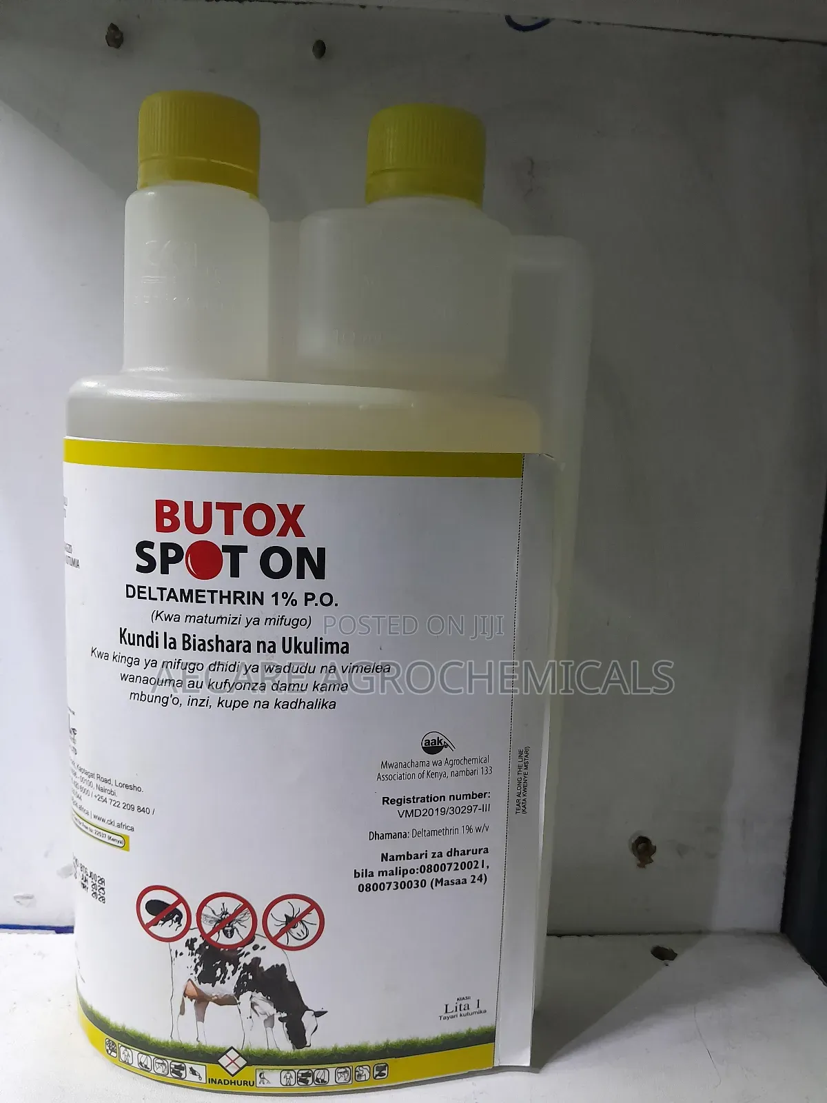 Butox Spot on Deltamethrin 1% 1litre Acaricide