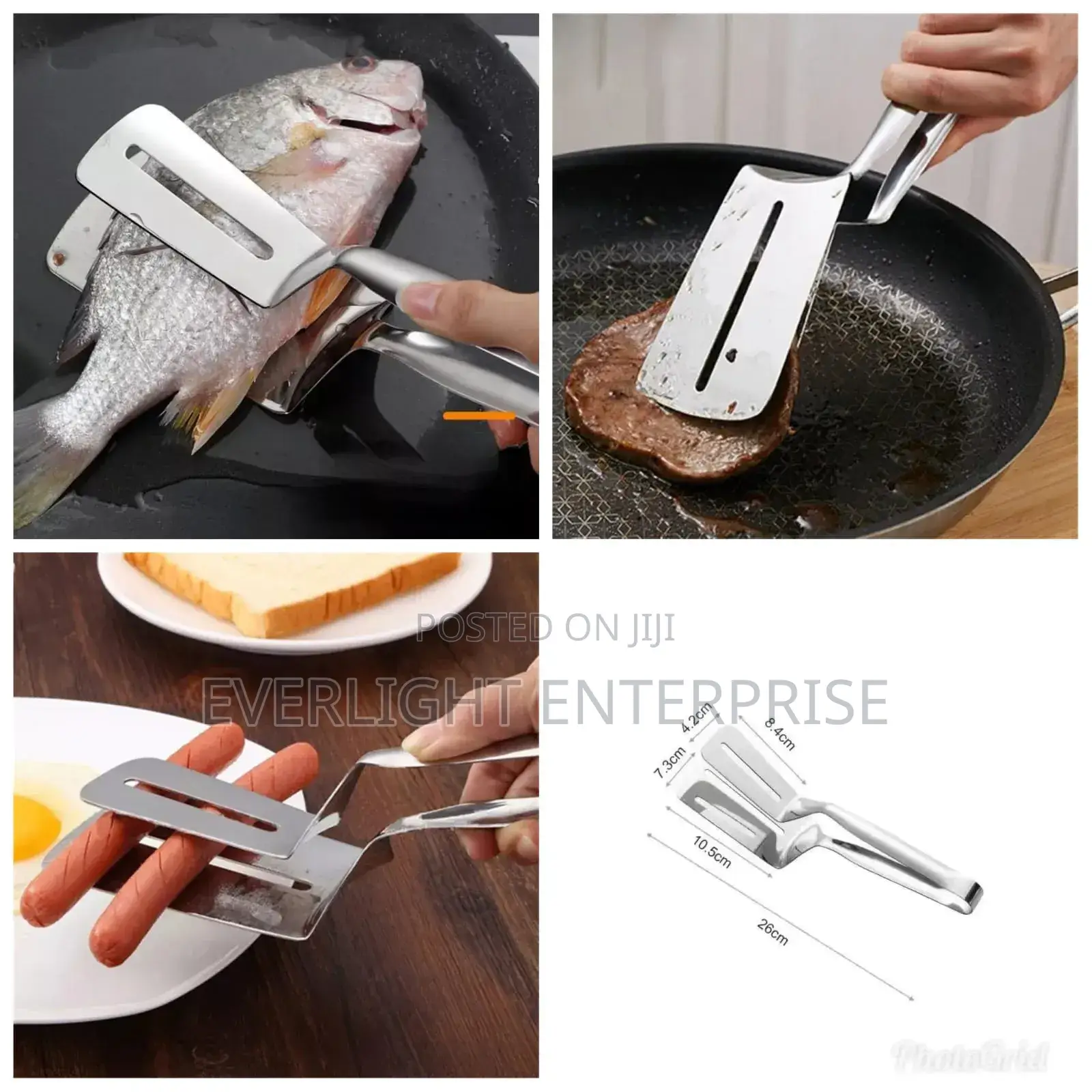 Metallic Food Tongs