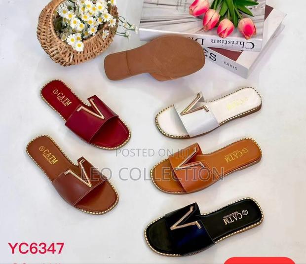 Cute v-Shaped Sandals for Ladies - main view