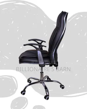 Executive Leather Office Chair High-Back | Premium Leather Finish
