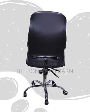 Executive Leather Office Chair High-Back | Premium Leather Finish