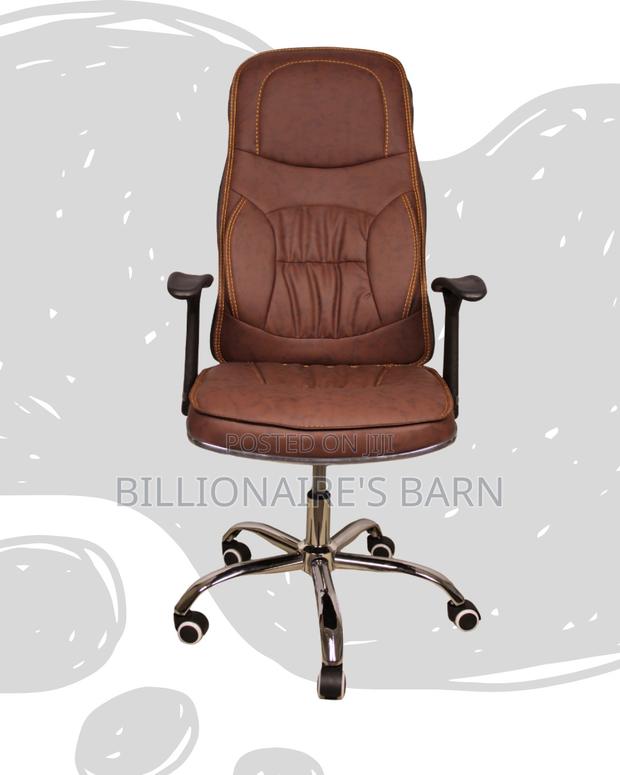 Ergonomic Office Chair for Work | Executive Finish, Padded Arm Comfort