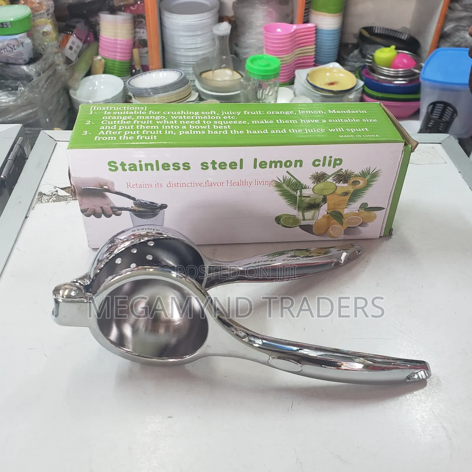 Lemon Squeezer Heavy Gauge/Stainless Steel Lemon Squeezer