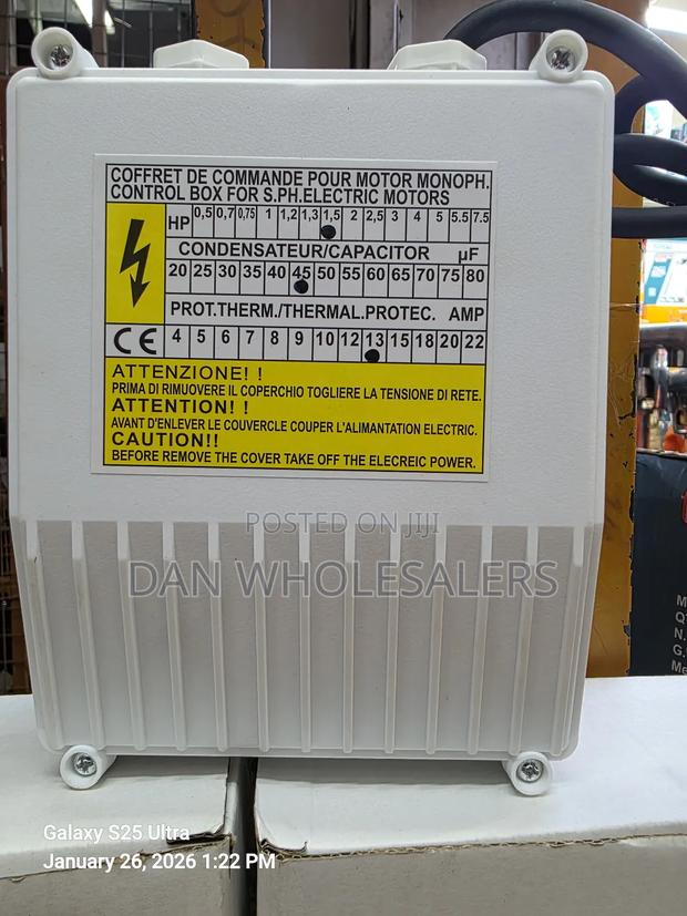 1.0hp Control Box - main view