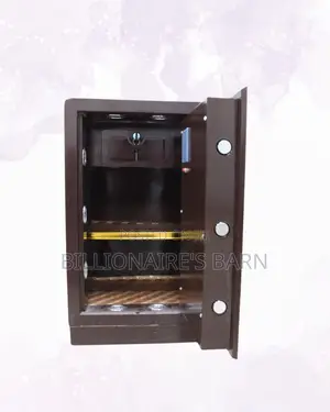 Heavy-Duty Fireproof Safe 70kg — Strong Security, Backup Key Included