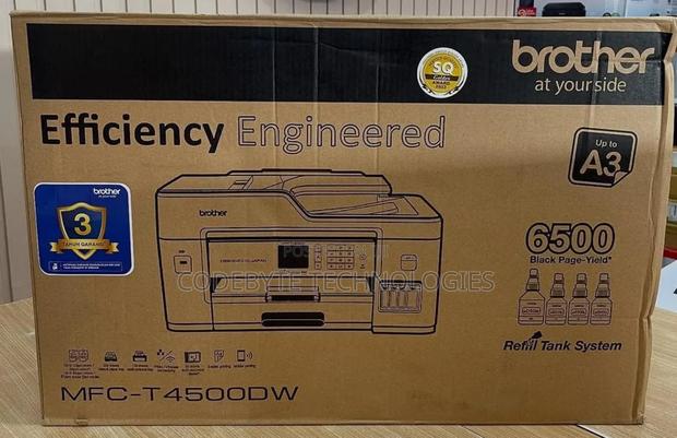 Brother MFC-T4500dw A3 Inkjet Printer - main view