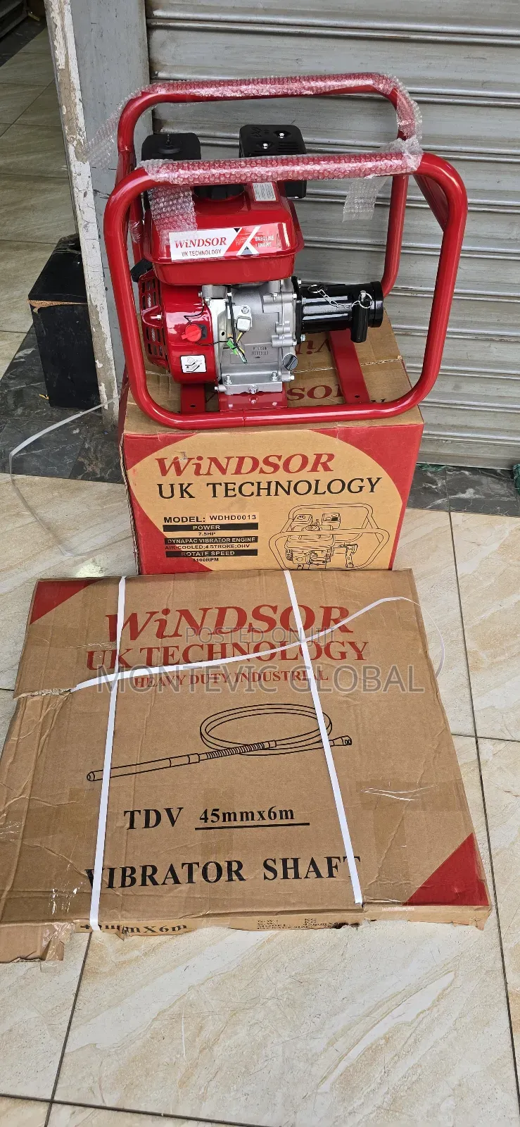 Windsor Uk Technology Vibrator And Poker 7.5hp