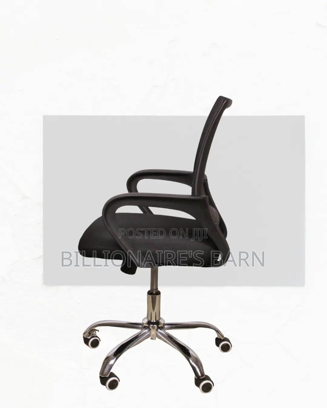 Ergonomic Mesh Office Chair • Posture Support, Breathable Mesh Airflow