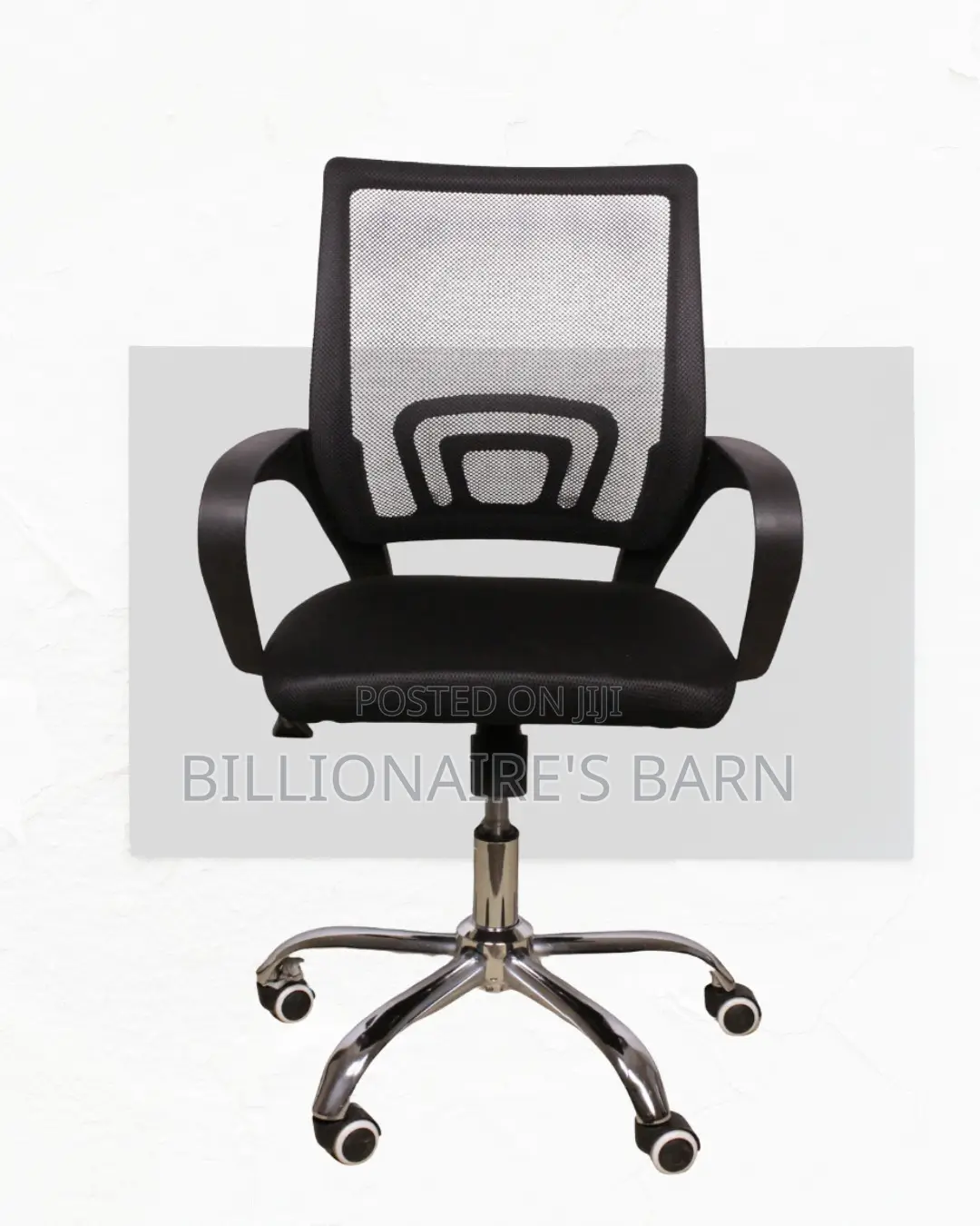 Ergonomic Mesh Office Chair • Posture Support, Breathable Mesh Airflow
