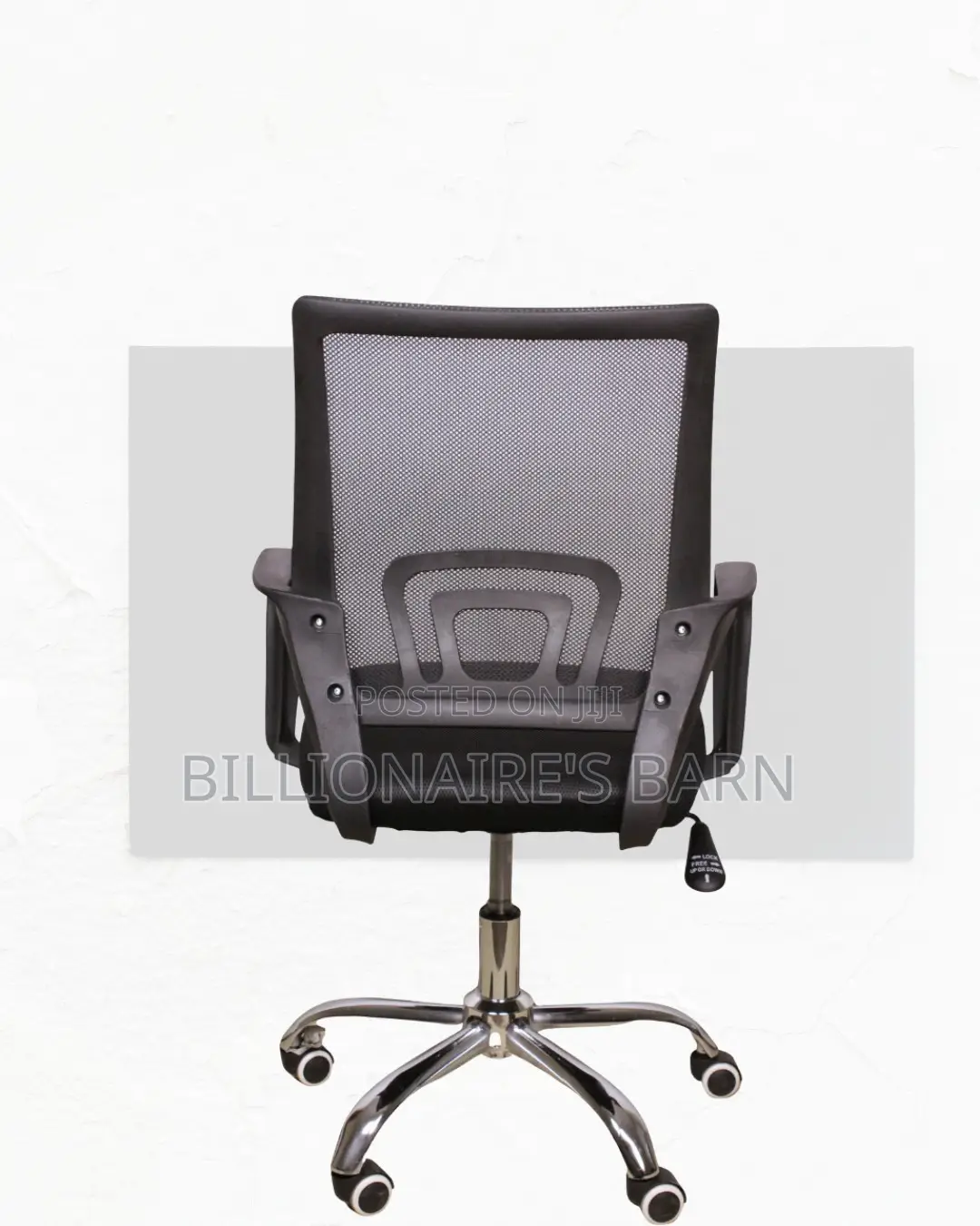Ergonomic Mesh Office Chair • Posture Support, Breathable Mesh Airflow