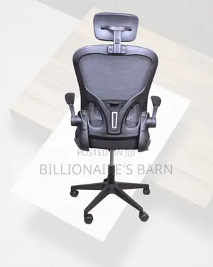 Adjustable Headrest Work Chair for Office — Easy Adjustments