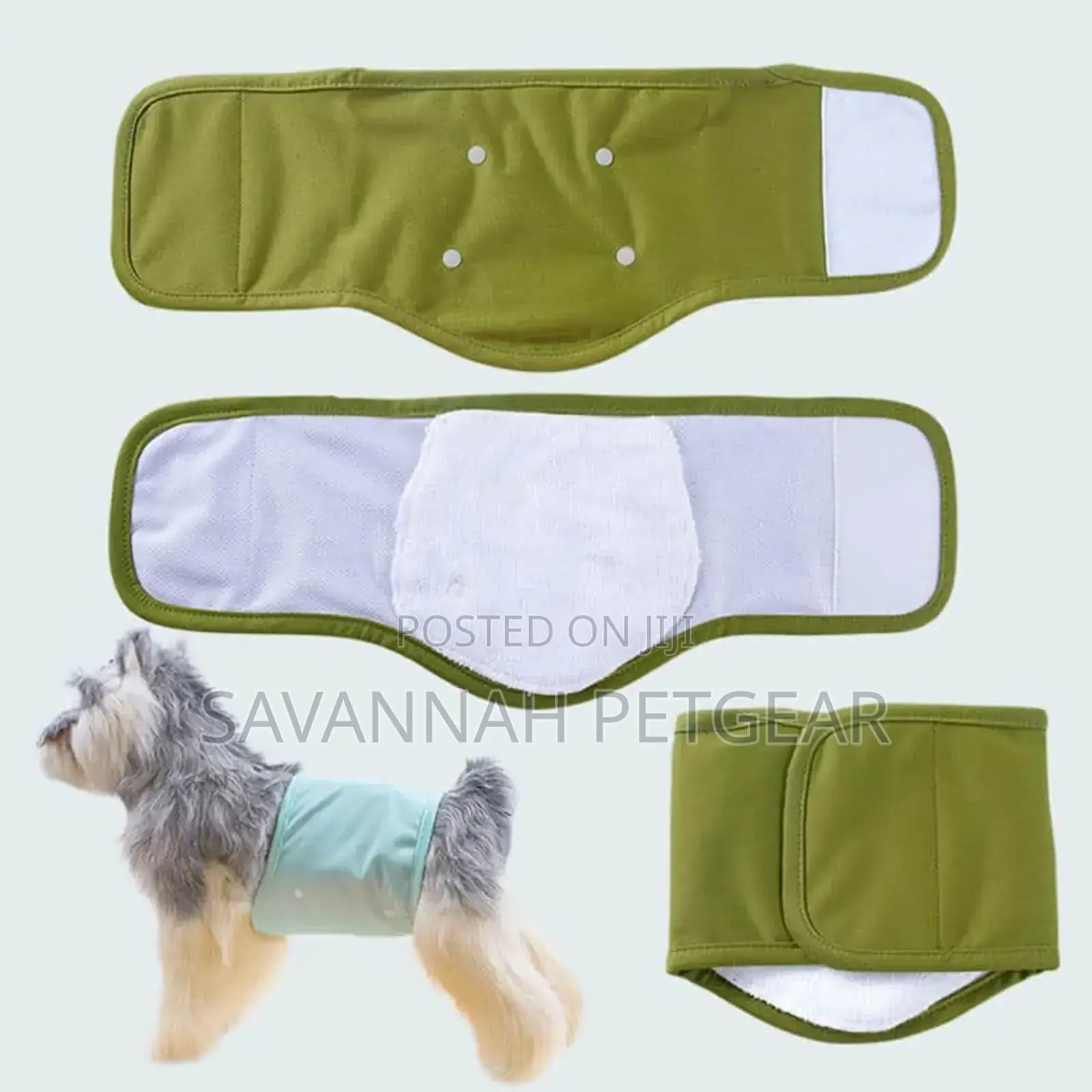 Washable Belly Band Male Dog Diapers Wrappers