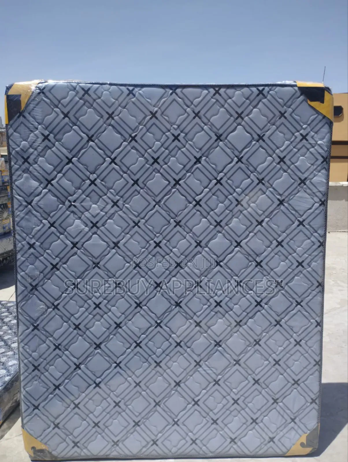 Mattress,Superfoam 6ft × 6ft × 10′′ Medium Density Mattress