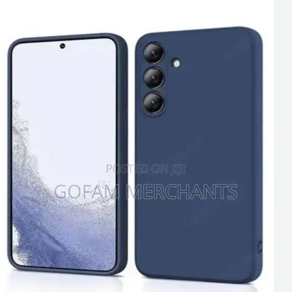 Samsung Galaxy A36 Soft Silicone Cover Blue, Black,And Purple
