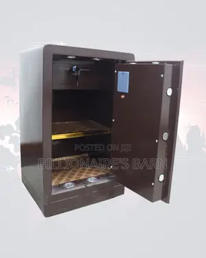 Fireproof Biometric Steel Safe 60kg | Home & Office Security