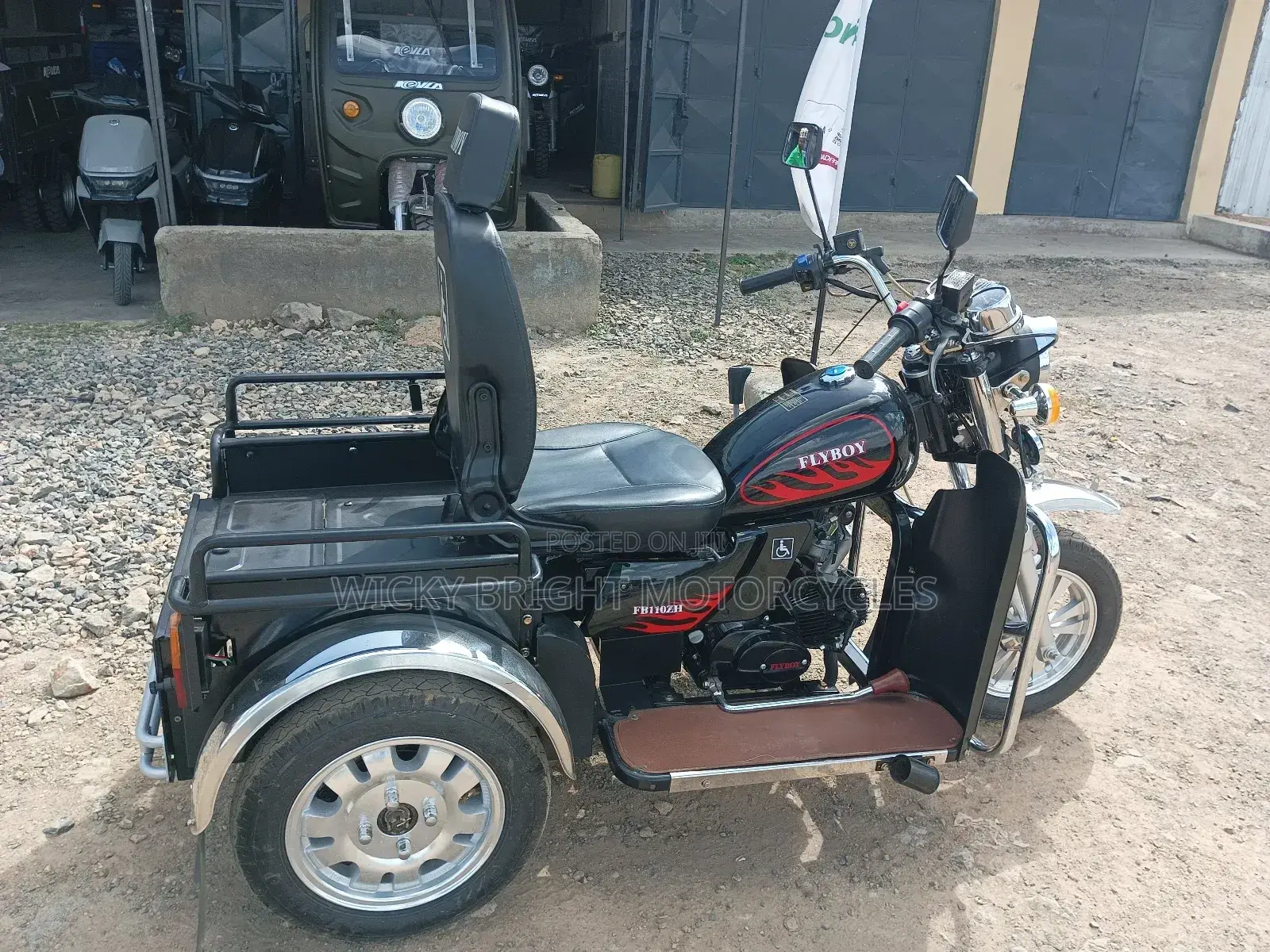 New Motorcycle 2025 Black