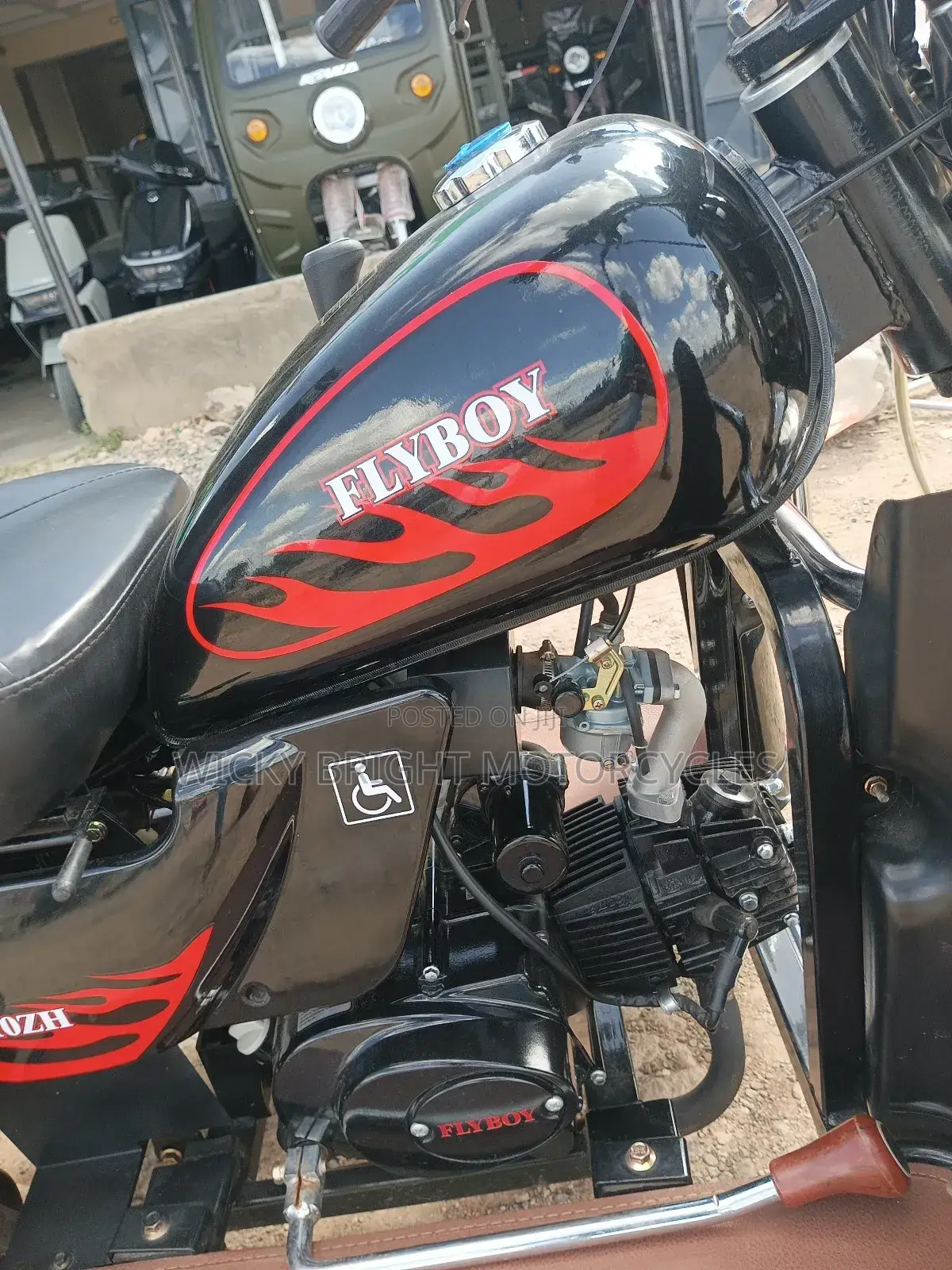New Motorcycle 2025 Black