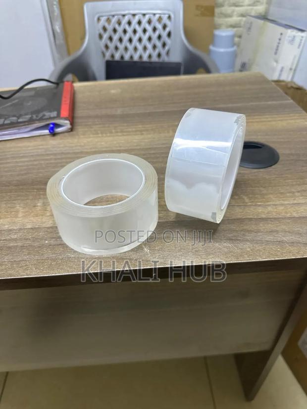 Clear Double Sided Adhesive Tape-Strong Hold - main view