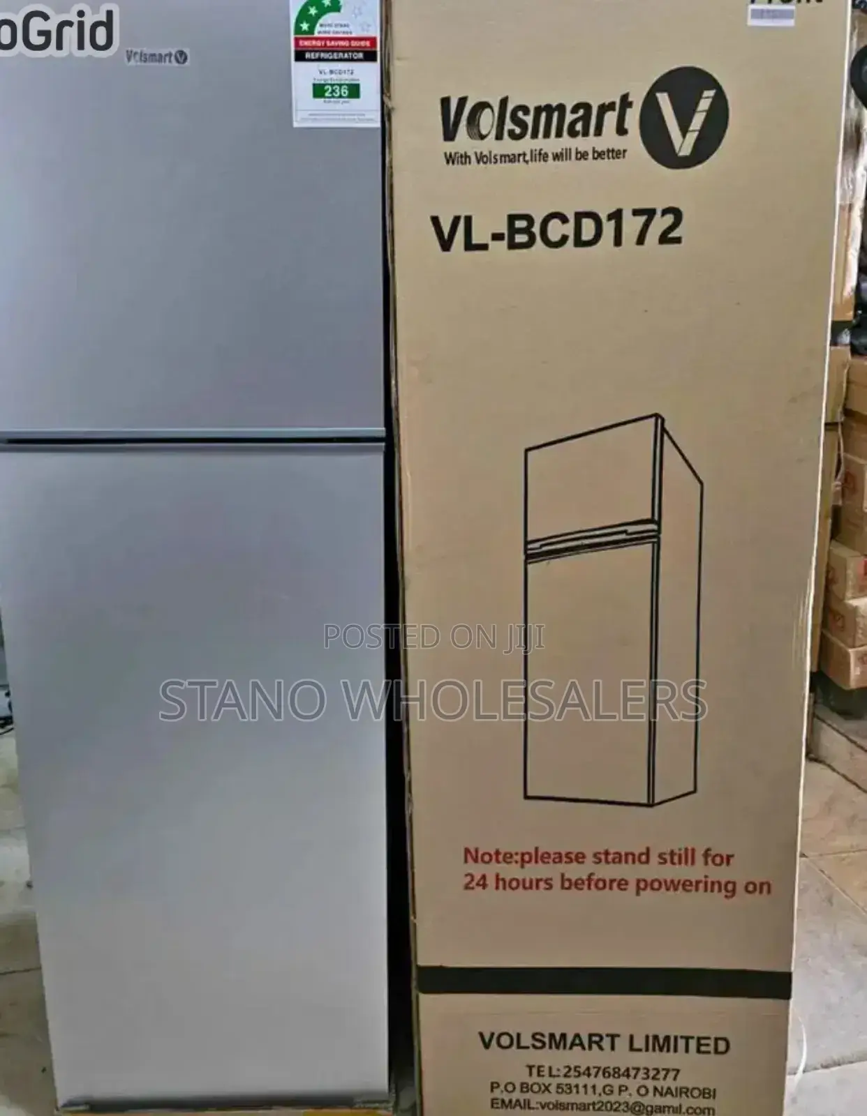 Vollsmart Fridge Vlbcd108t 108 Litres of Capacity